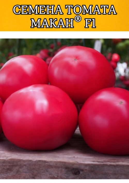 Макан F1 1000 штук семена розового томата